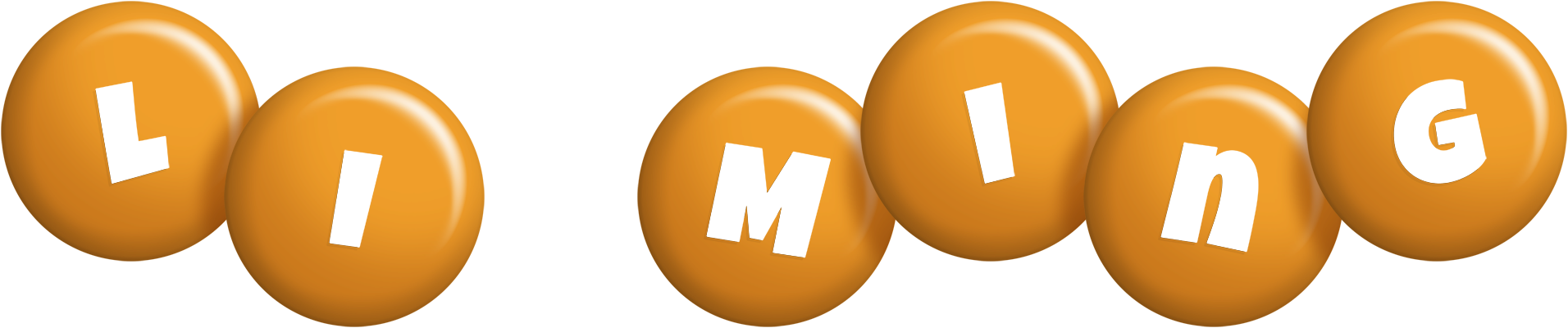 Li Ming candy-orange logo